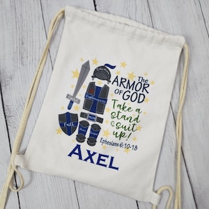 Armor Of God Silicone Wristbands - Ephesians 6:10-18 Bible Verse Bracelets 5 Pack