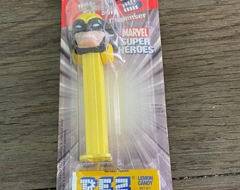 Pez Marvel Super Heroes Wolverine Dispenser Unopened in Original Package