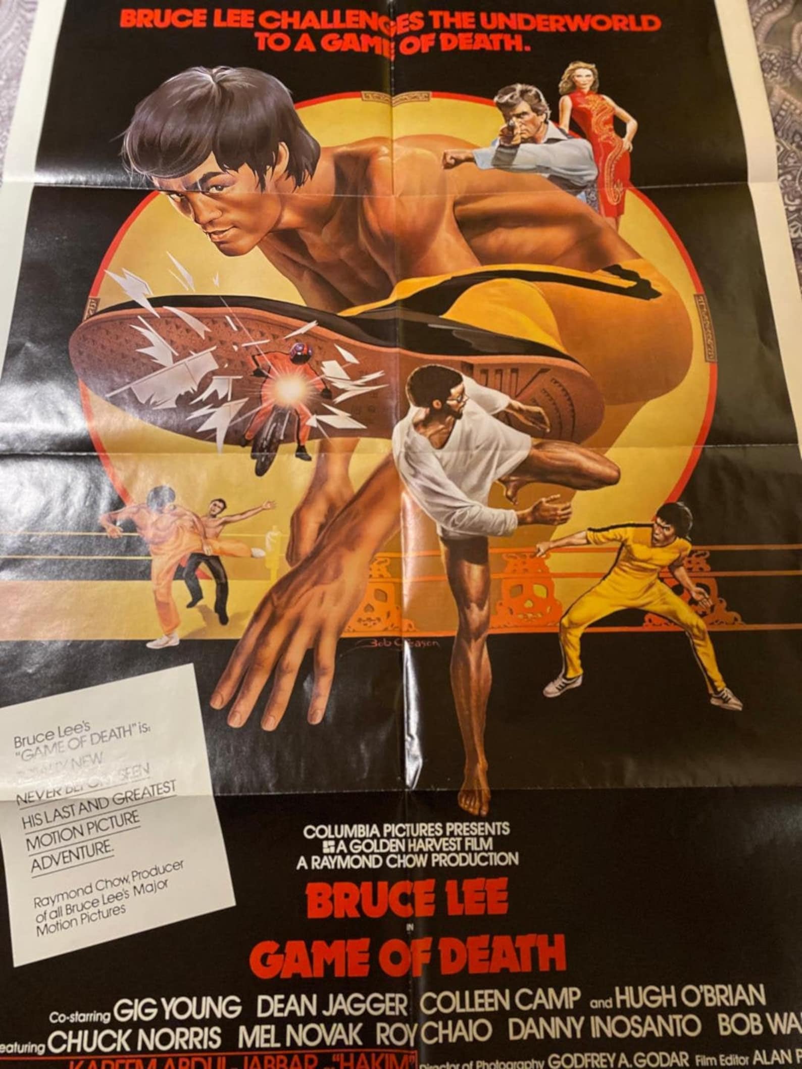 13 Game Of Death Full Movie Free Download 1979 Bruce Lee Game of Death Original Movie Poster 27 x | Etsy