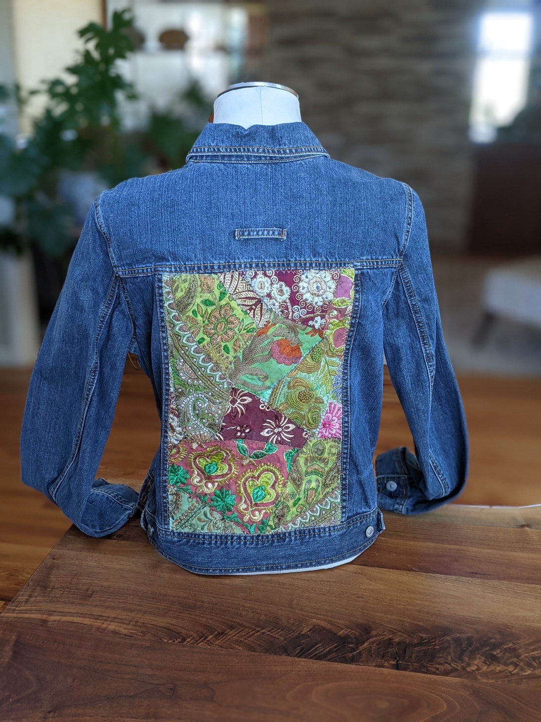 Veste en jean boheme deals