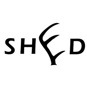 logotipo de caza de cobertizo
