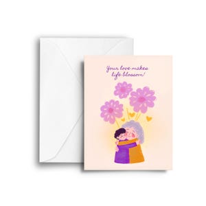 Chère grand-mère | Carte à imprimer pour l'anniversaire d'une grand-mère, merci et félicitations | Téléchargement numérique
