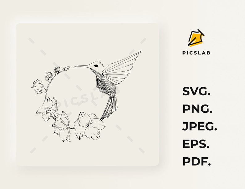 Free Free 62 Sunflower And Hummingbird Svg SVG PNG EPS DXF File