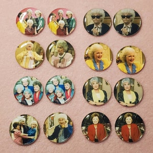 Golden Girls Custom Cabochon Set - 8 Pairs