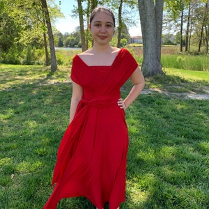 Infinity Dress Custom Made to Order