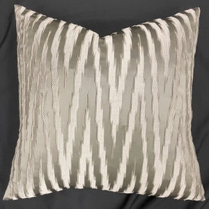 beige textured pillow cover-chevron design pillow-modern textured pillow-contemporary patterned pillow-modern pillow-grey chevron pillow