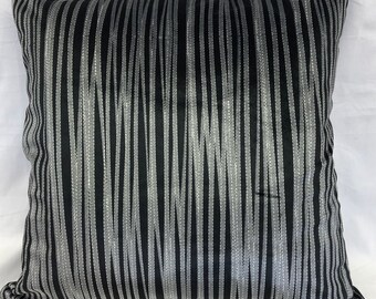 velvet pillow cover-printed velvet pillow cover-black modern velvet pillow-geometric pillow-contemporary black pillow cover-black geo pillow