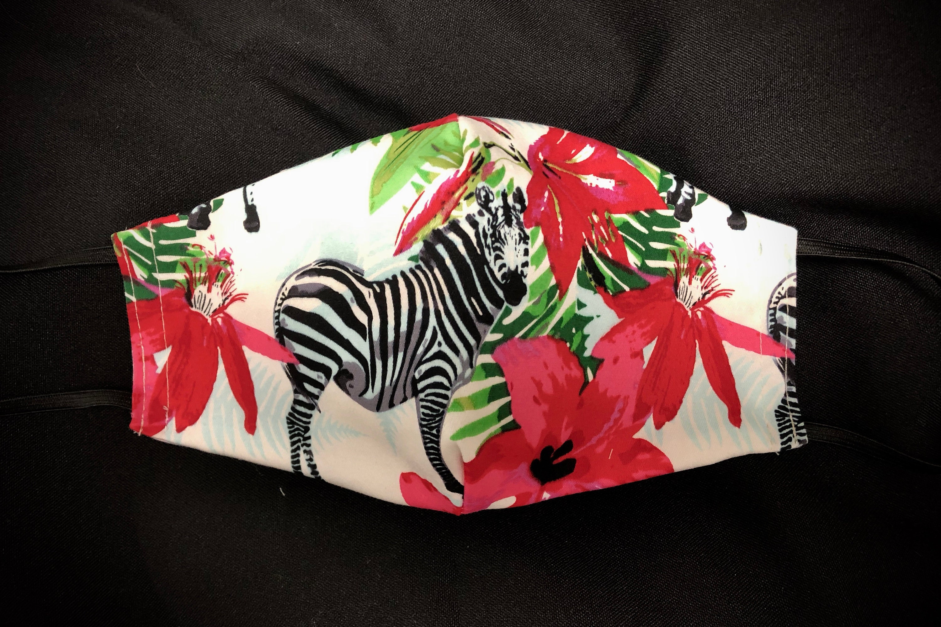 Zebra Face Maskzebra Maskjungle Design Maskzebra Face Etsy