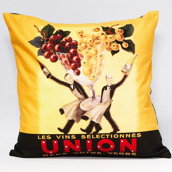 Wine Pillow Etsy