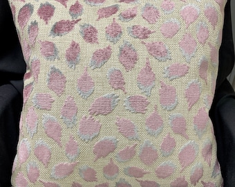 Housse de coussin en velours peau de léopard-coussin en velours coupé-coussin en velours animal-coussin en velours-fabriqué aux Etats-Unis-coussin décoratif