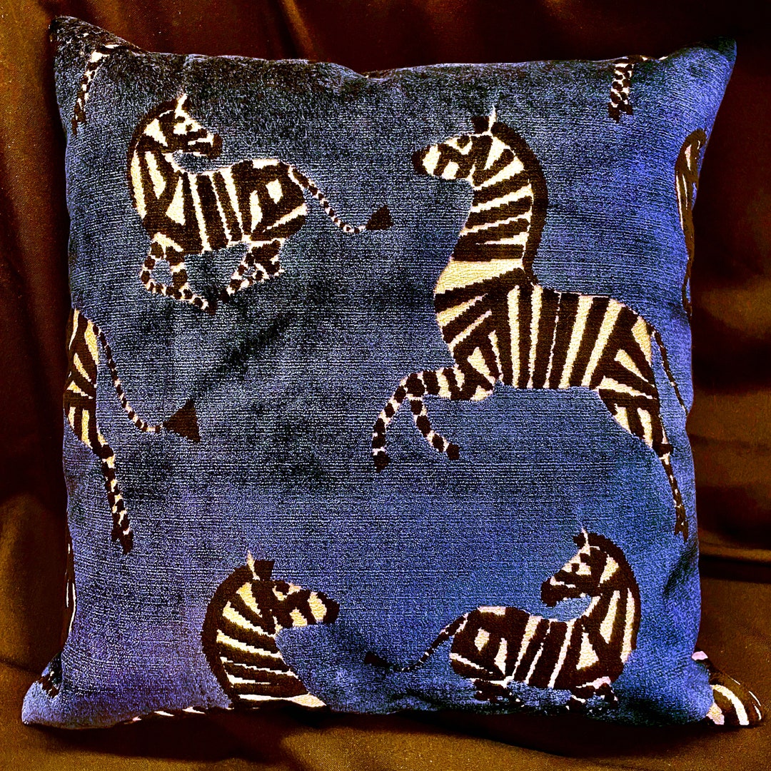Zebra Pillow Covercut Velvet Pillow Coverzebra Velvet Pillowvelvet