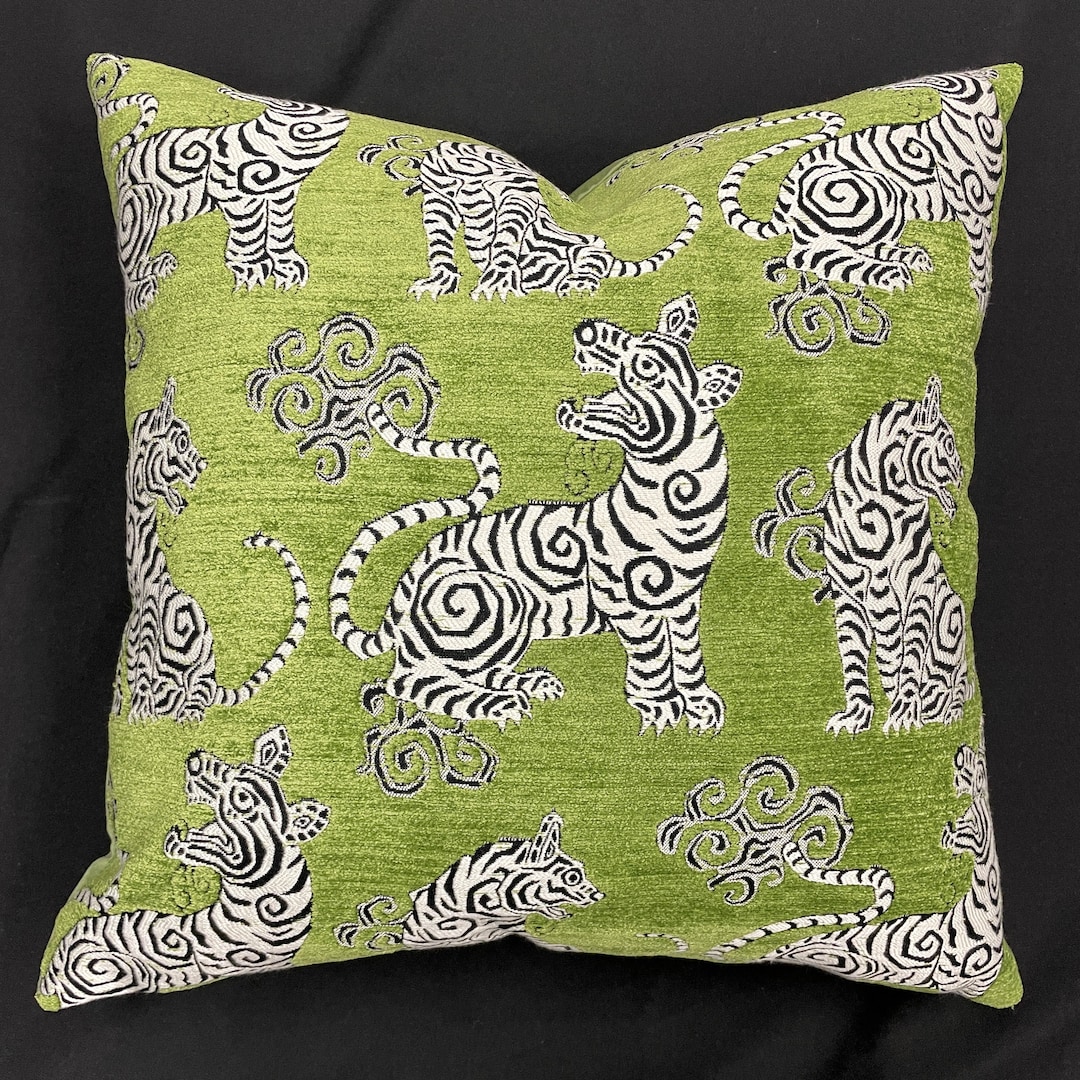 Chinese Tiger Pillowvelvet Tiger Pillow Coverbengal Tiger Velvet