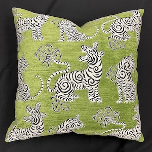Chinese Tiger Pillow velvet Tiger Pillow Cover bengal Tiger Velvet
