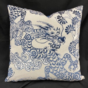 Chinese dragon pillow cover-grey dragon pillow cover-Dragon velvet pillow-velvet pillow-made in Usa-red dragon pillow-shenlong pillow cover
