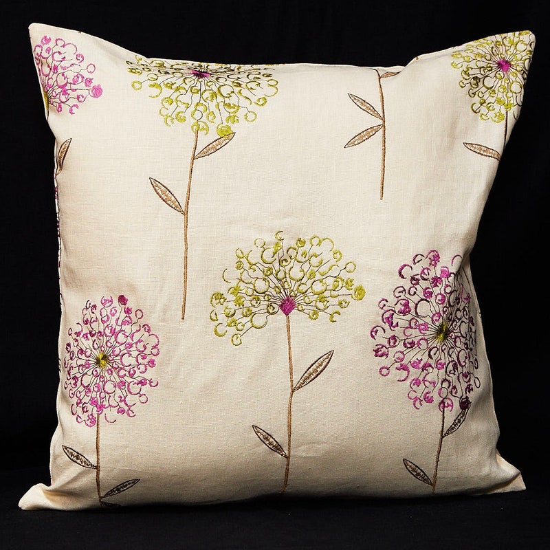 Image showcasing Embroidered Pillow Covers - Etsy