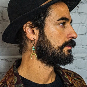 Prince store hoop earring