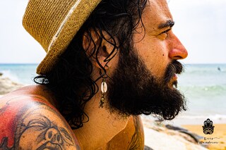 Orecchini Pendenti A Forma Di Polpo Pirata In Acrilico - Tema Animali Marini, Accessori Costume, Regalo Amanti Dell'Oceano