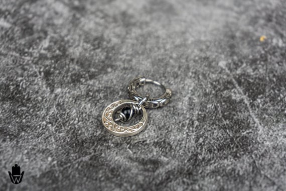 Orecchini A Perno In Argento Sterling 925 Con Onice Nero – Forma Mezzalana, Artigianali Thailandesi, Eleganti