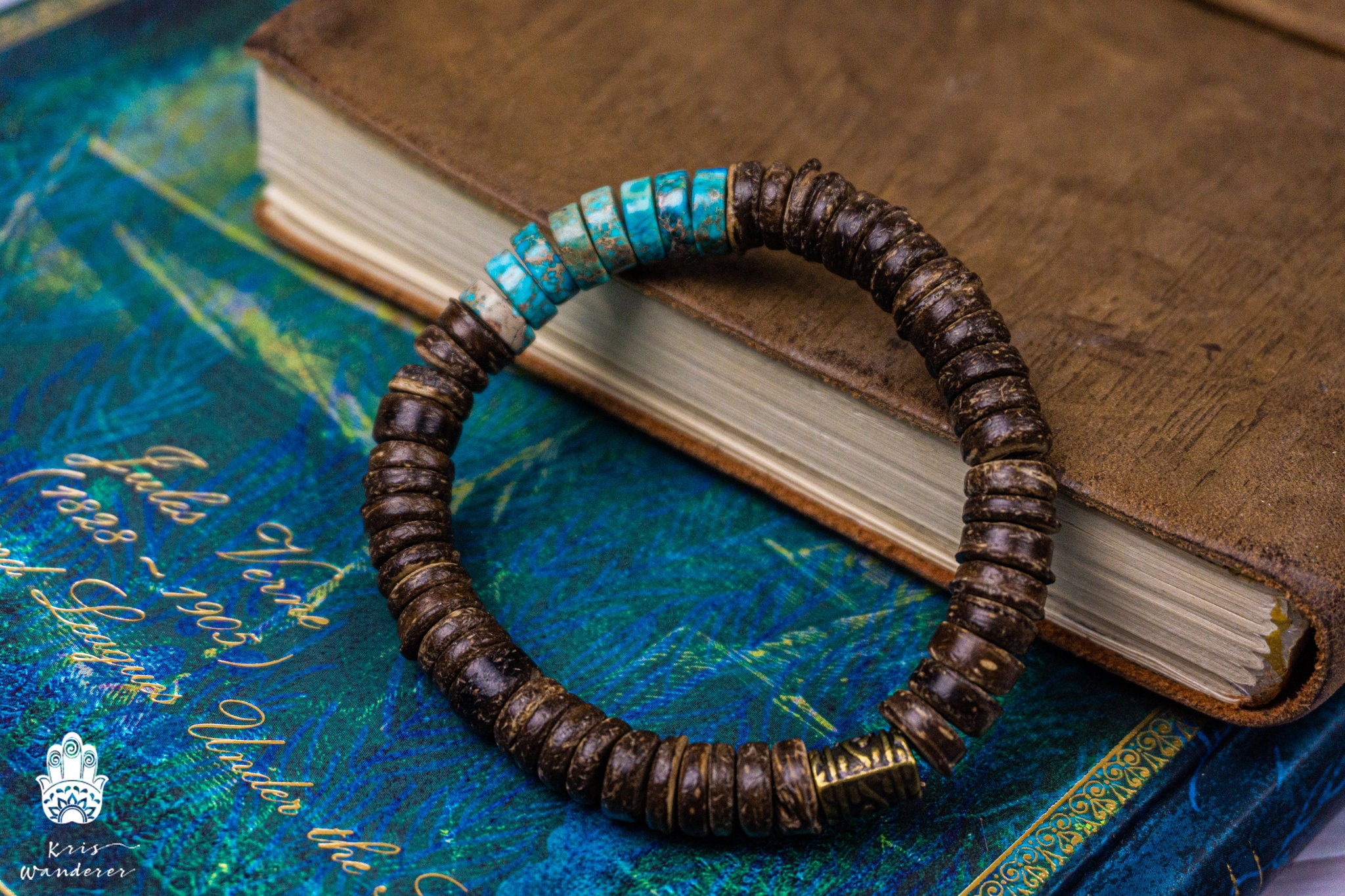 108 Mala Perlen Mit Jaspis Und Lebensbaum Wunderschöne Meditation Halskette Oder Armband