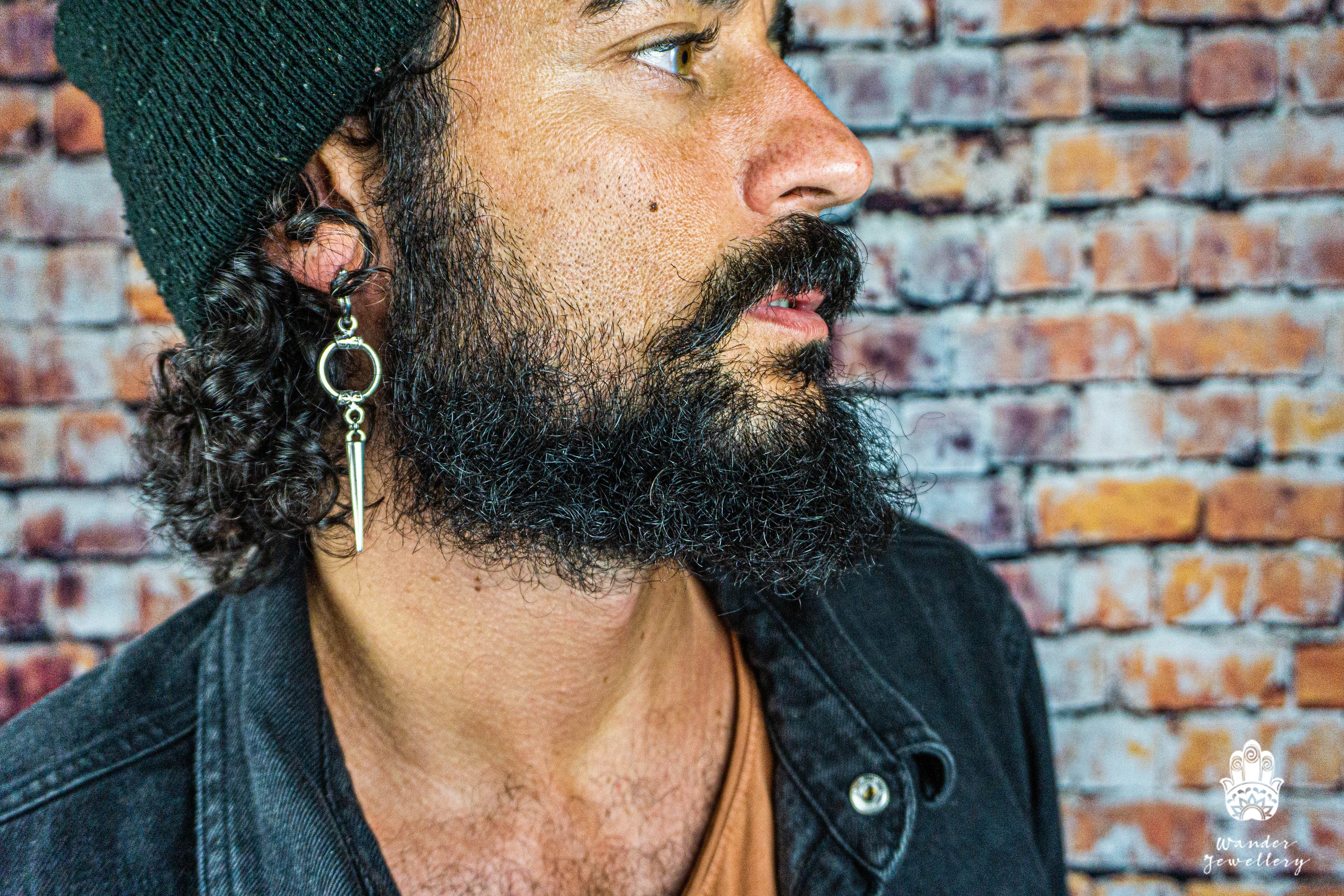 Orecchini Pendenti Uomo Set 12 Orecchini A Cerchio - Pendenti Lunghi In Acciaio Inox Unisex Orecchini Pendenti Acciaio Inox