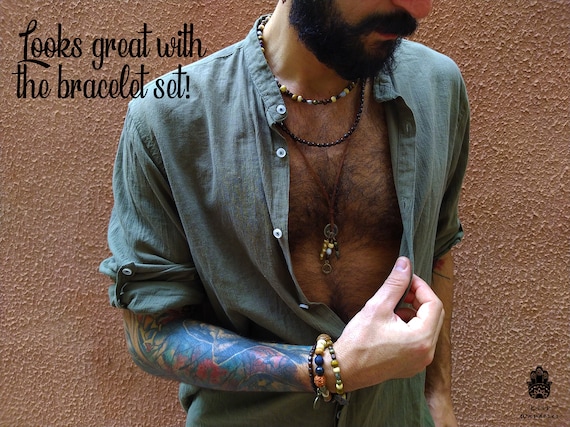 Mens store hippie necklaces