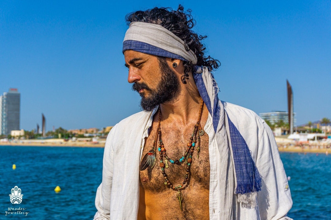 ネックレス・チョーカー BASSCLEF men's bead necklace layered il_1080xN.4116167338_tlg4.jpg