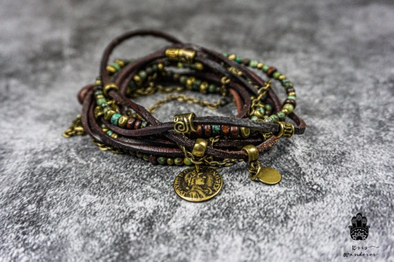 Daily Confidential Bracelet - Luxury Leather Bracelets