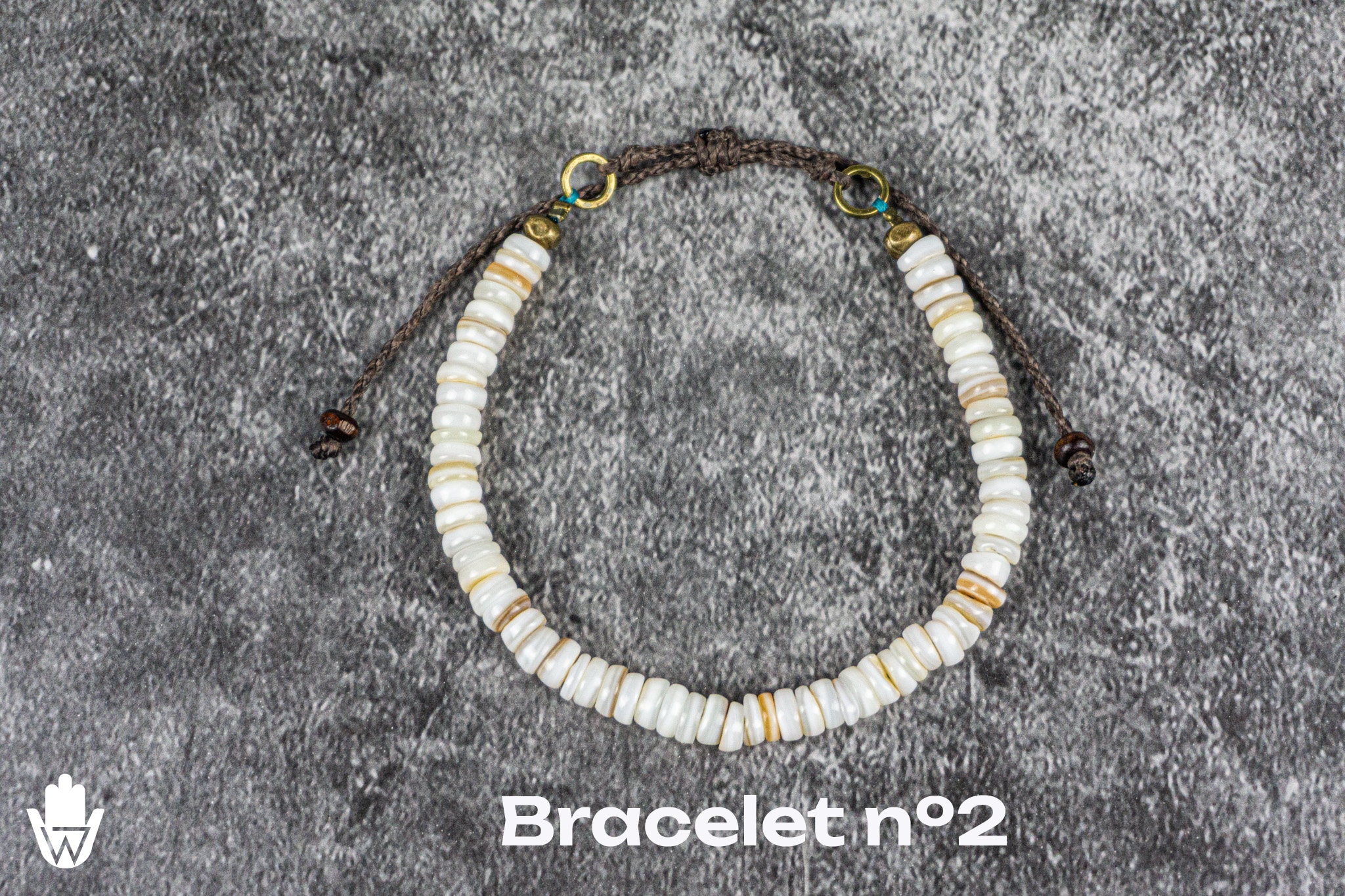 Oxxggkao Braccialetti di conchiglie elastiche impilabili gioielli da
