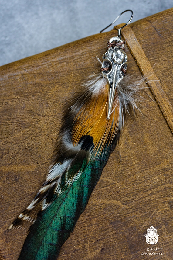 Bird 2024 feather earrings
