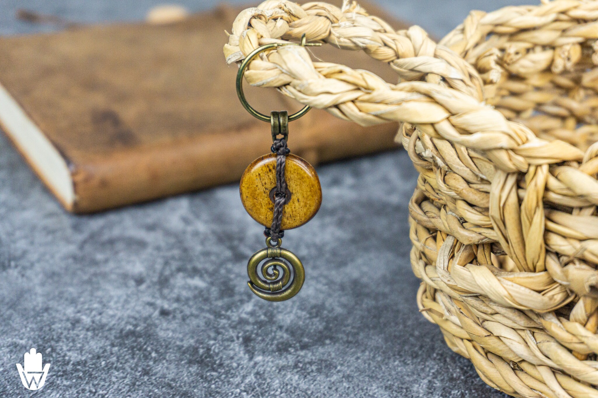 81stgeneration Orecchini Pendenti Lunghi A Spirale In Legno Naturale Marrone, Gioielli Tribali Fatti A Mano Per Uomo E Donna, Stile Boho Hippie, Confezione Regalo