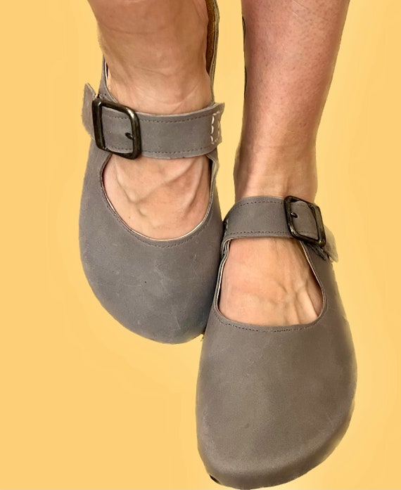 Sandalia Anatómica AMELIE, sandálias de cuero, sandálias