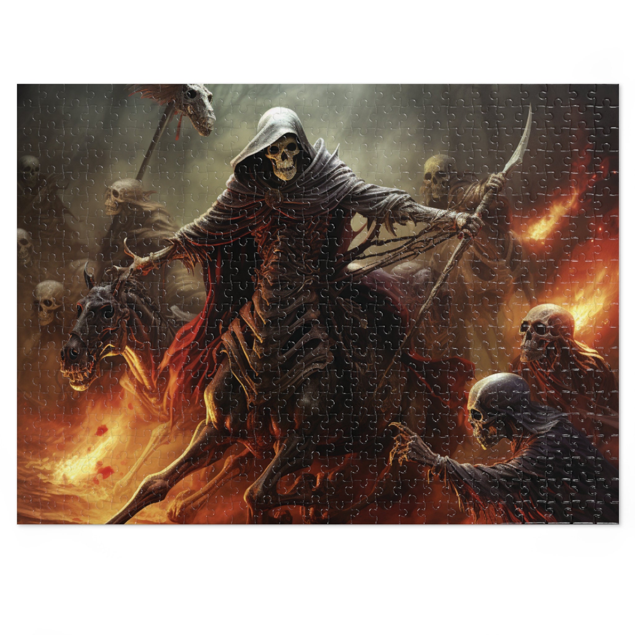 Skeleton Centaur Jigsaw Puzzle, Skeleton Puzzle, 1000 Piece Adult