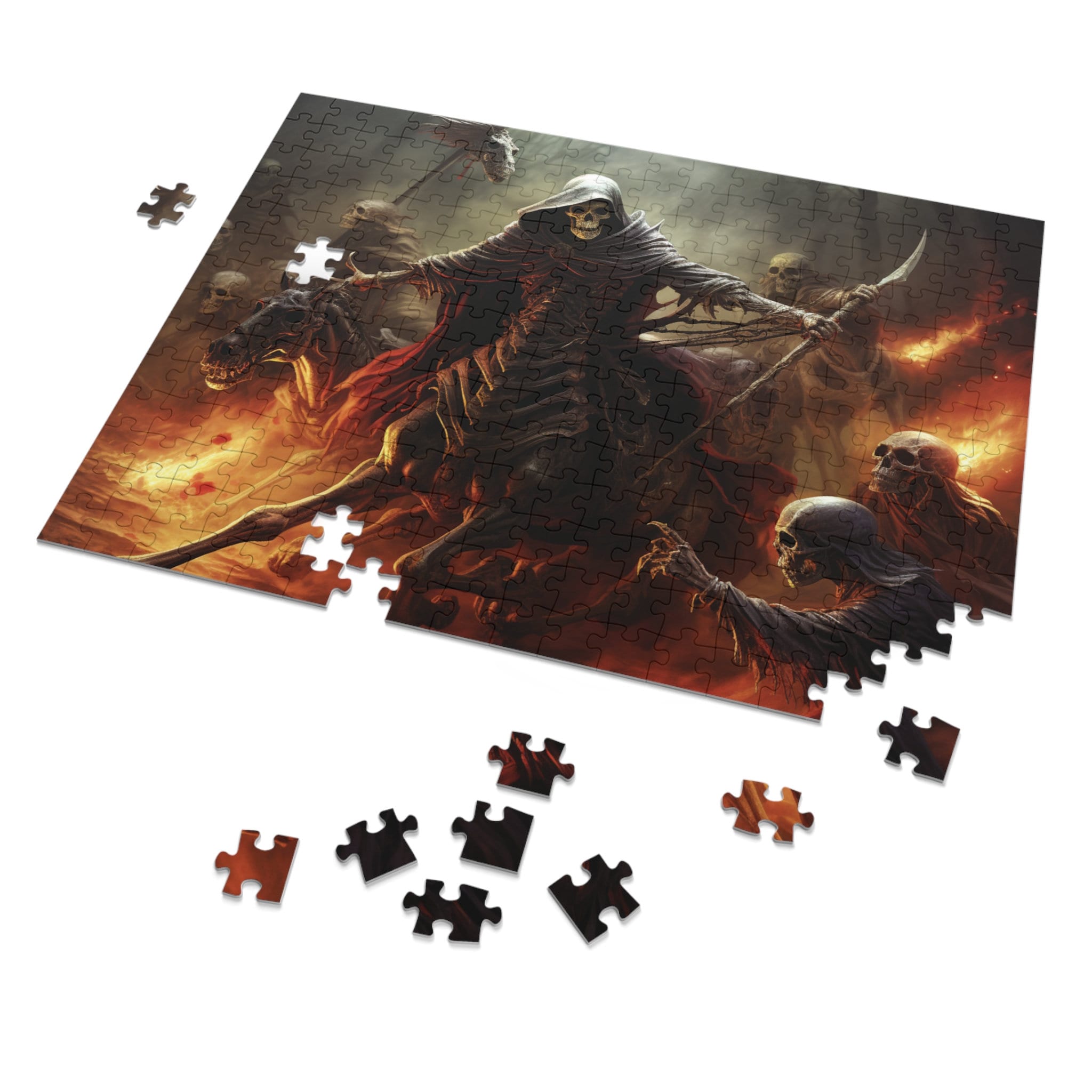 Skeleton Centaur Jigsaw Puzzle, Skeleton Puzzle, 1000 Piece Adult