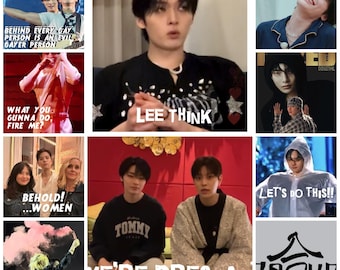Stray Kids Meme Sticker pack (random)