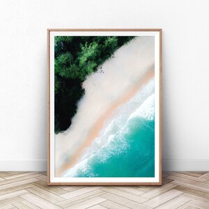 Beach, Coastal Poster, Aerial Beach Photography, Beach Wall Art, Sea Coast, Ocean Wave Print, Water Print, Ocean Wall Art, Wall Art Poster