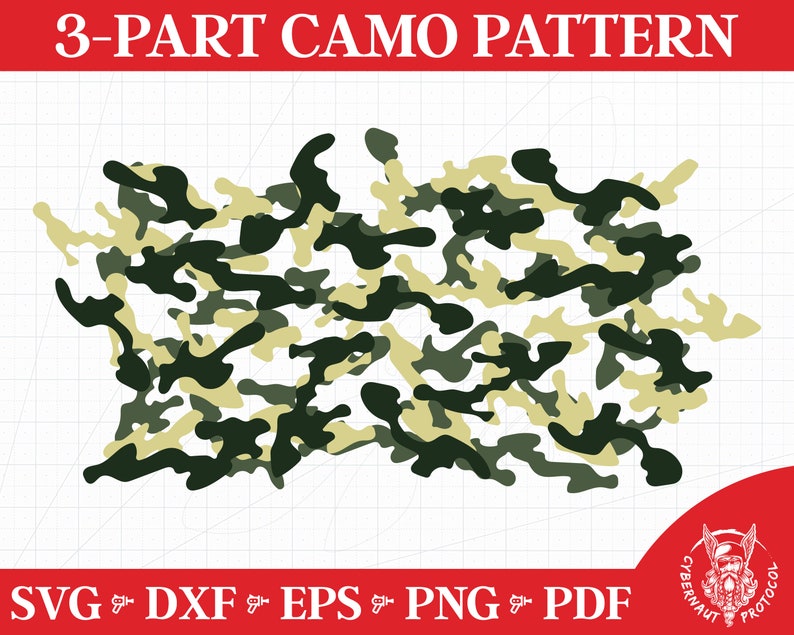 Download Free Svg Camouflage Template Pattern? File For Cricut