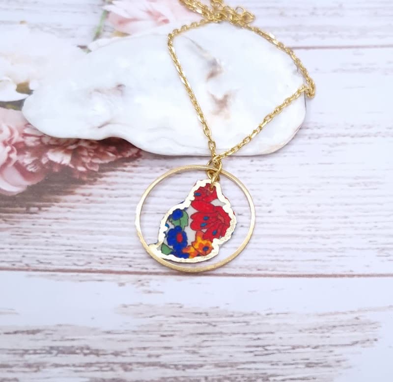 Annie gold necklace - Etsy 日本