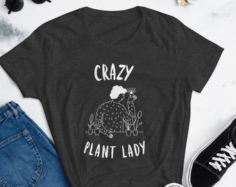 Crazy Plant Lady Shirt/ Plant lady/ Plant lover gift/ Garden gifts