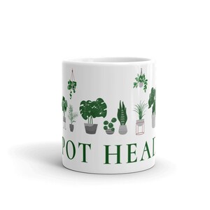 Pot Head Mug/ Plant lover gift/ Garden gifts