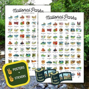 NEW Travel Buddy National Parks Bundle // FREE SHIPPING