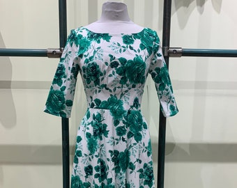 half sleeve summer dresses