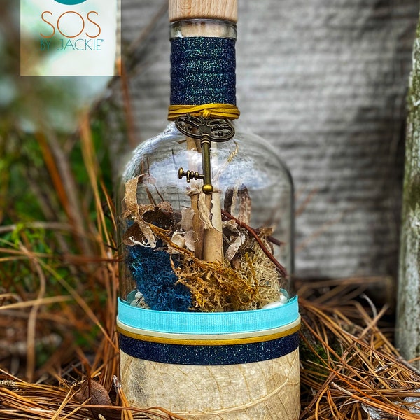 Personalized memorable message in a bottle inspired in your emotions,The perfect gift for you or your loved one,For every special occasion