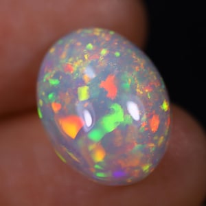 8.08cts Natural Ethiopian Welo Opal Cabochon, For Jewelry Making / 6B