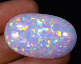 41.54cts Natural Ethiopian Welo Opal Cabochon - Premium Jewellery Grade Gemstone 828E