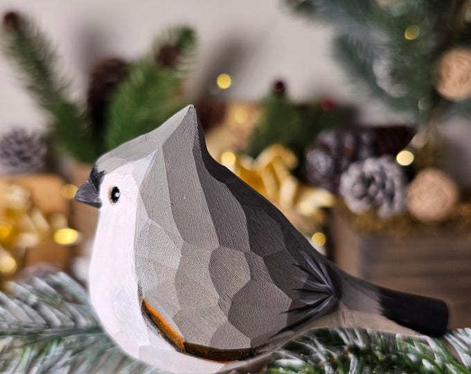 Handmade Clip-On Bird Ornaments: Colorful Christmas Tree Decorations