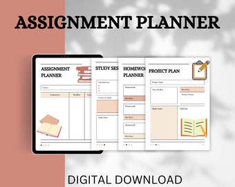 homework planner Assignment Planner, Assignment Tracker, Table Assignments, Homework Tracker, Assignment Sheets, Assignment Book, Assignment Pad, Assignment