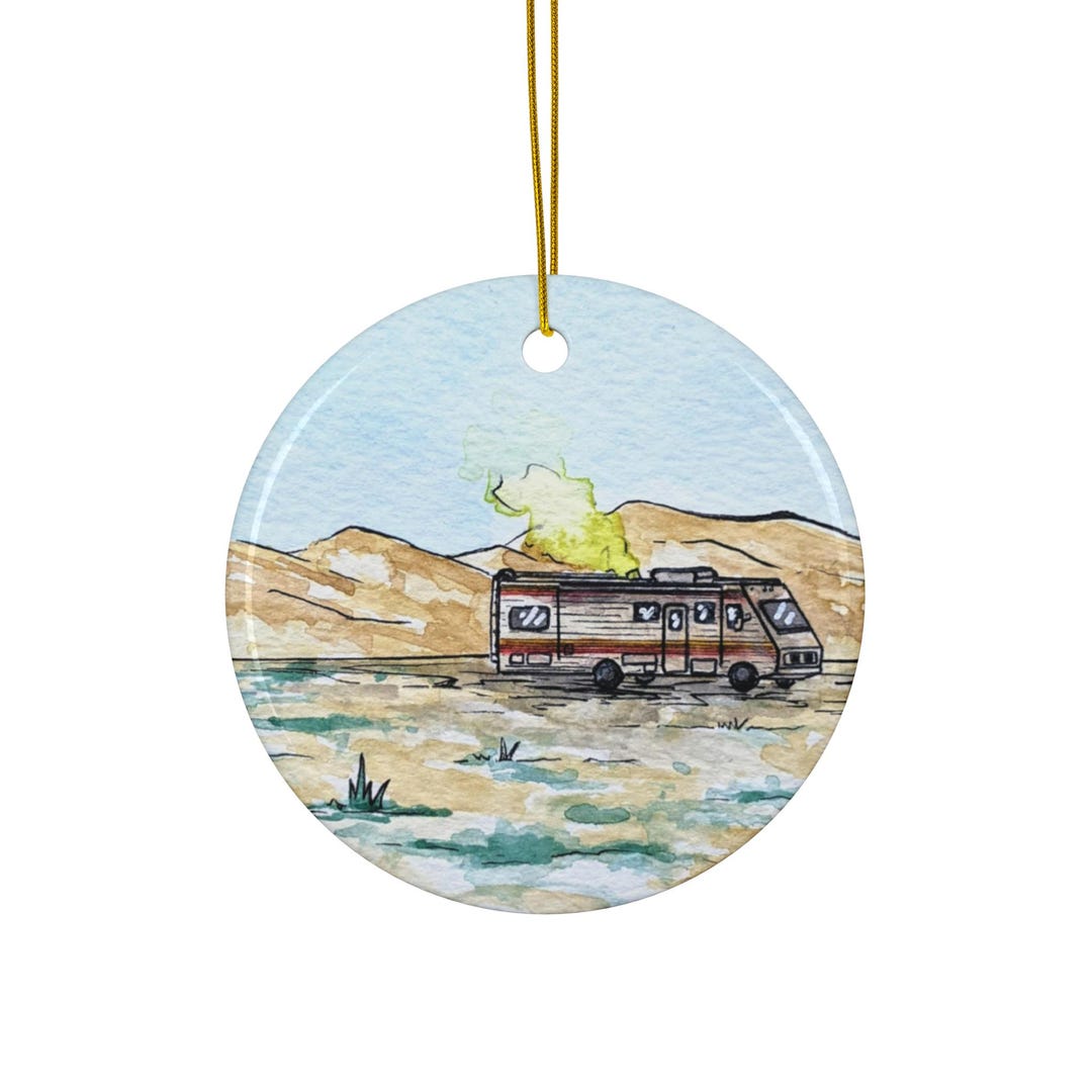 Breaking bad christmas ornament