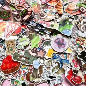 Kawaii Sticker Bundle | Aesthetic Planner, Scrapbook Supplies