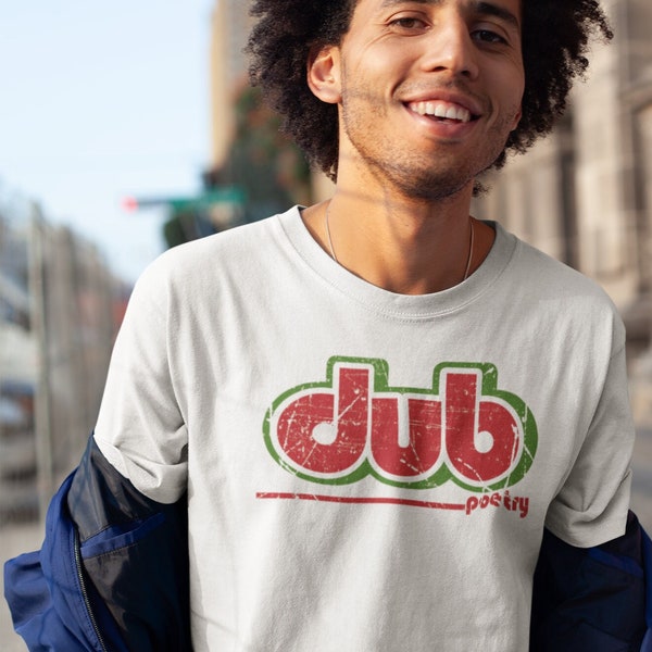 Dub Shirt, Dub Reggae Tshirt, Dub Poetry Shirt, Roots Reggae Shirt, Rasta Clothing, Rasta Shirt, Reggae Gift, Reggae T Shirt, Rocksteady Tee