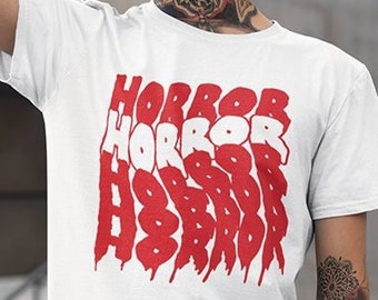 Horror Tshirt, Horror T-shirt, Horror Movies Addict, Horror Shirt, Horror Addict Shirt, Horror Lover Gift, Horror Movies Shirt, Horror Films